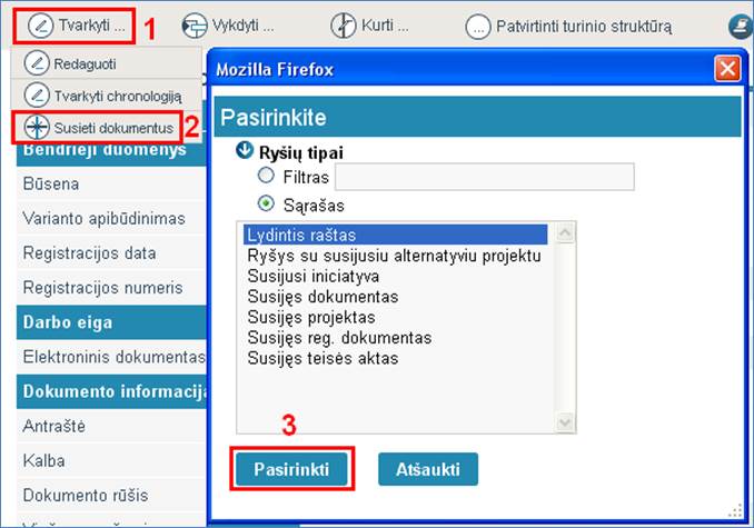 Tais Teisės Aktų Informacinė Sistema Naudotojo Vadovas Turinys 1 Bendroji Dalis 8 1 1 Dokumento Paskirtis 8 1 2 Trumpas Pristatymas 8 2 Teisėkuros Procesas Sistemoje 11 2 1 Iniciatyvos Pareiskimas 12 2 2 Teisės Akto Projekto Rengimas